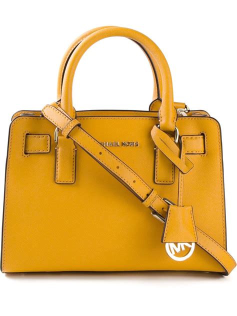 neon orange michael kors bag|michael kors handbags yellow.